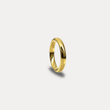 Anillo de matrimonio clásico media caña oro amarillo