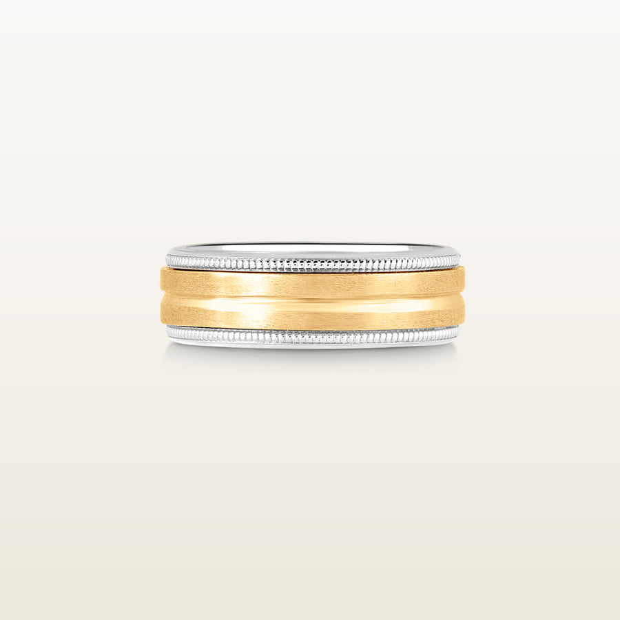 Reims Harmony en oro blanco y amarillo 18K