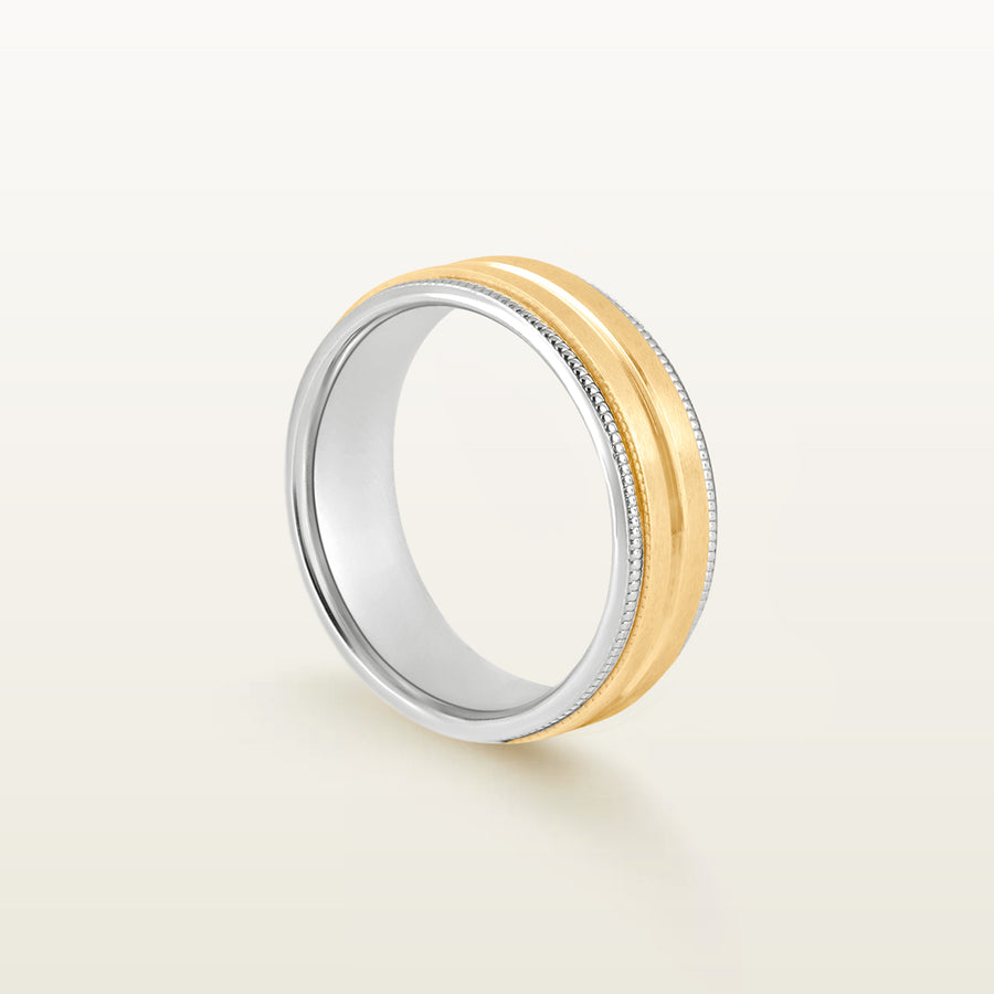 Reims Harmony en oro blanco y amarillo 18K