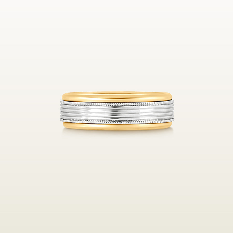 Reims Harmony en oro amarillo y blanco 18Kt