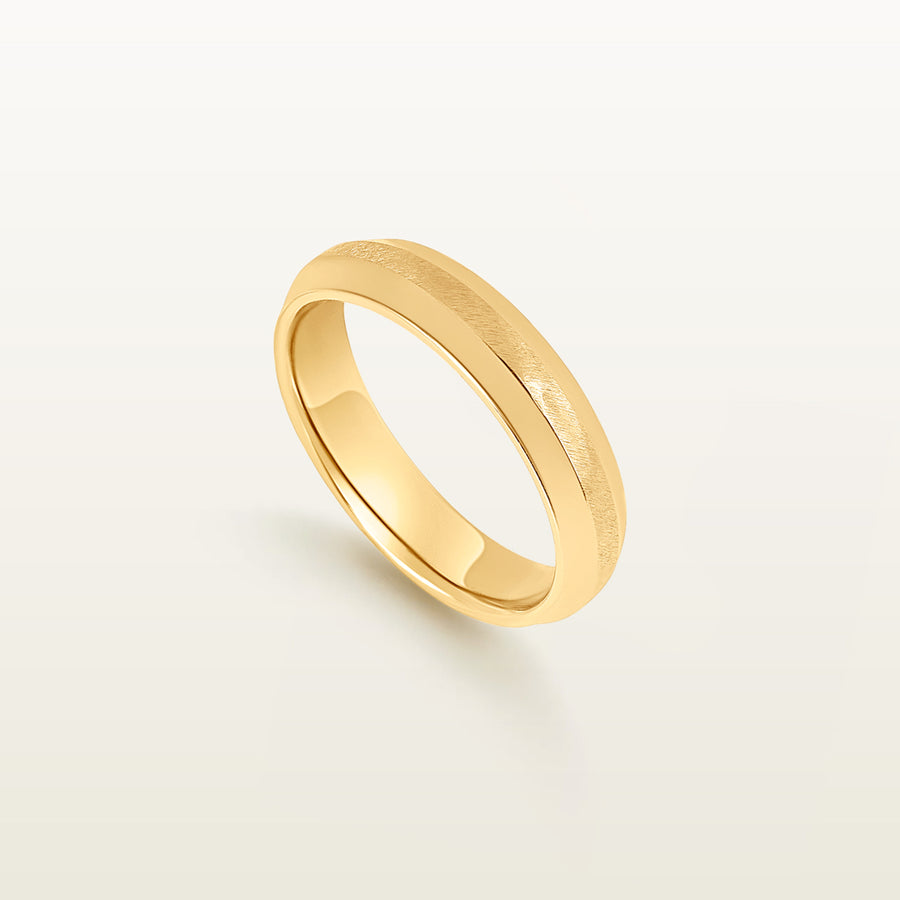 Reims Stellar en oro amarillo satin 18Kt